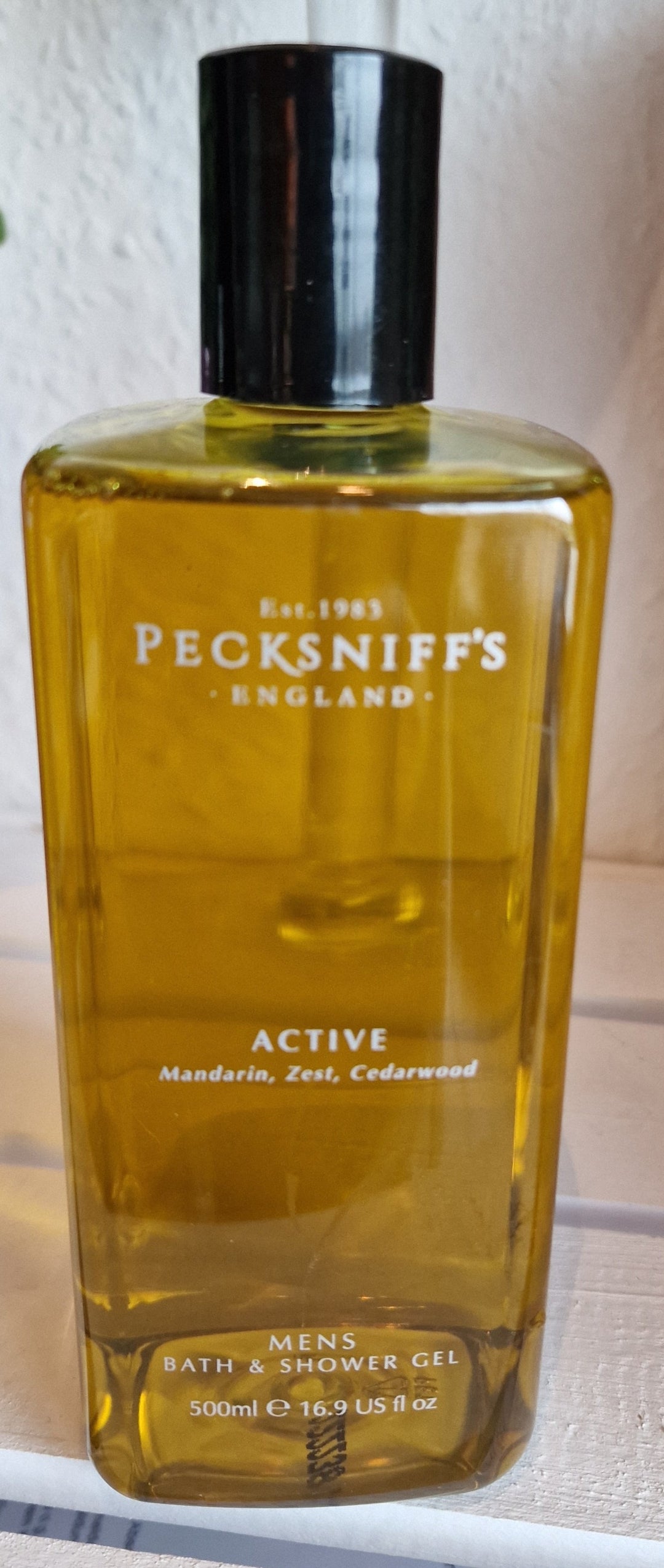 Pecksniff's Men Bath & Shower Gel "Active", 500 ml - British Moments / Fernweh-Kaufhaus