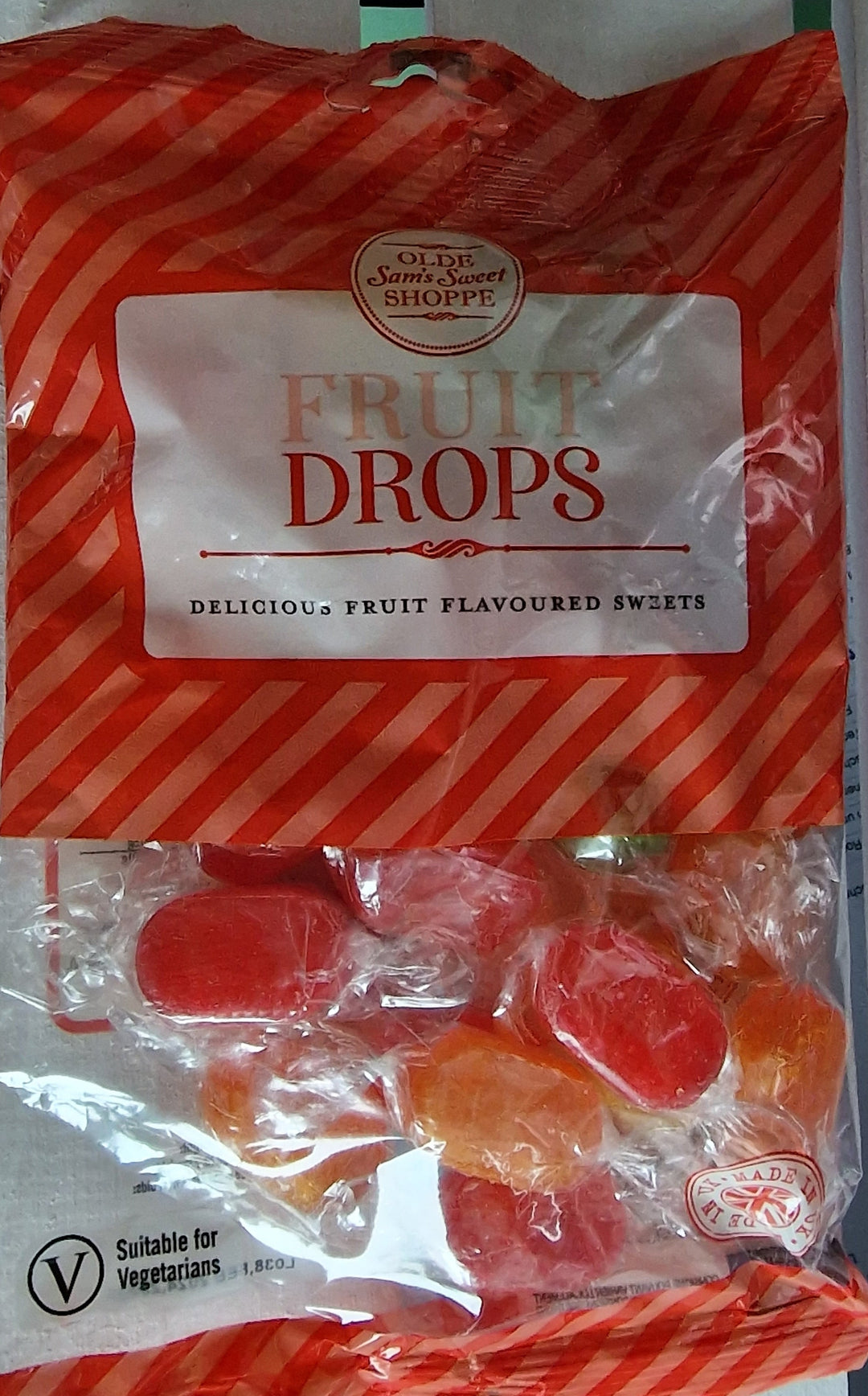 Fruit Drops , 200 gr. Beutel - British Moments / Fernweh-Kaufhaus