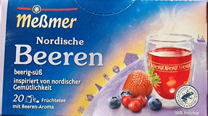 Meßmer Ländertee "Nordische Beeren", 20 Teebeutel