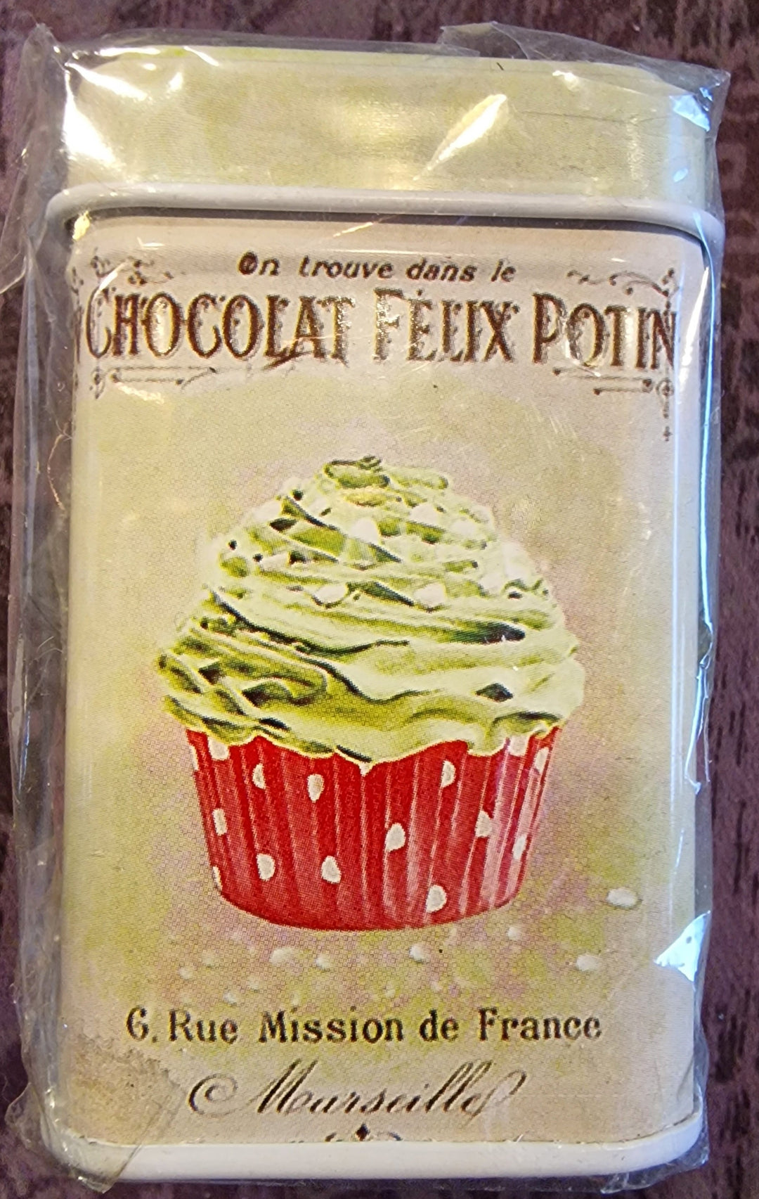 Mini Blechdose Chocolat Feux Potin