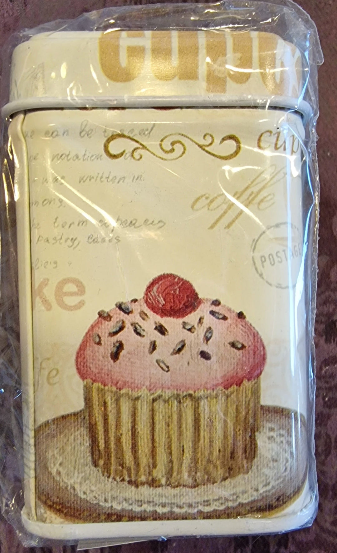 Mini Blechdose Cupcake