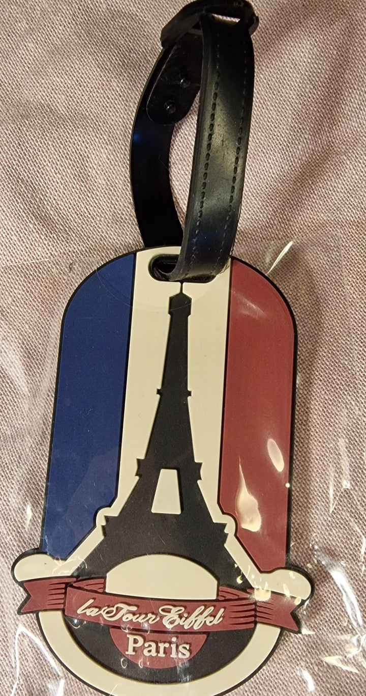 Gepäckanhänger PVC "  Paris Eiffelturm  "