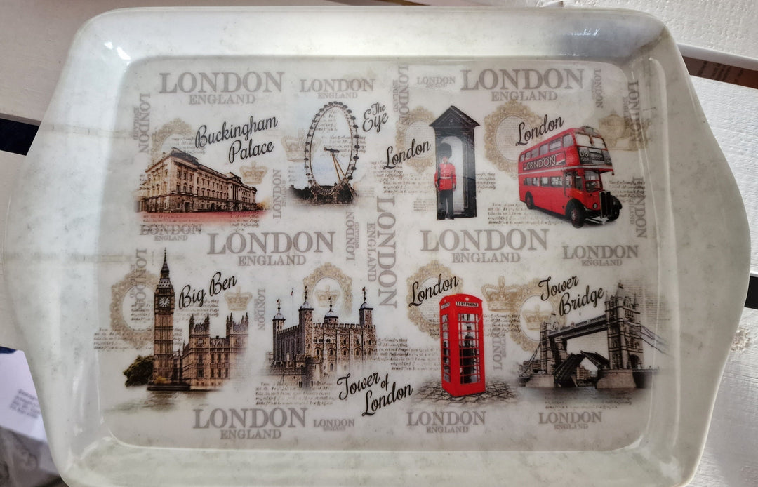 Mini Tablett  "London "  Motiv  2 (Lesser&Pavey)