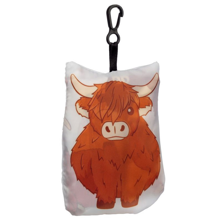 Highland Cow PVC Einkaufstasche, Motiv 2 - British Moments / Fernweh-Kaufhaus
