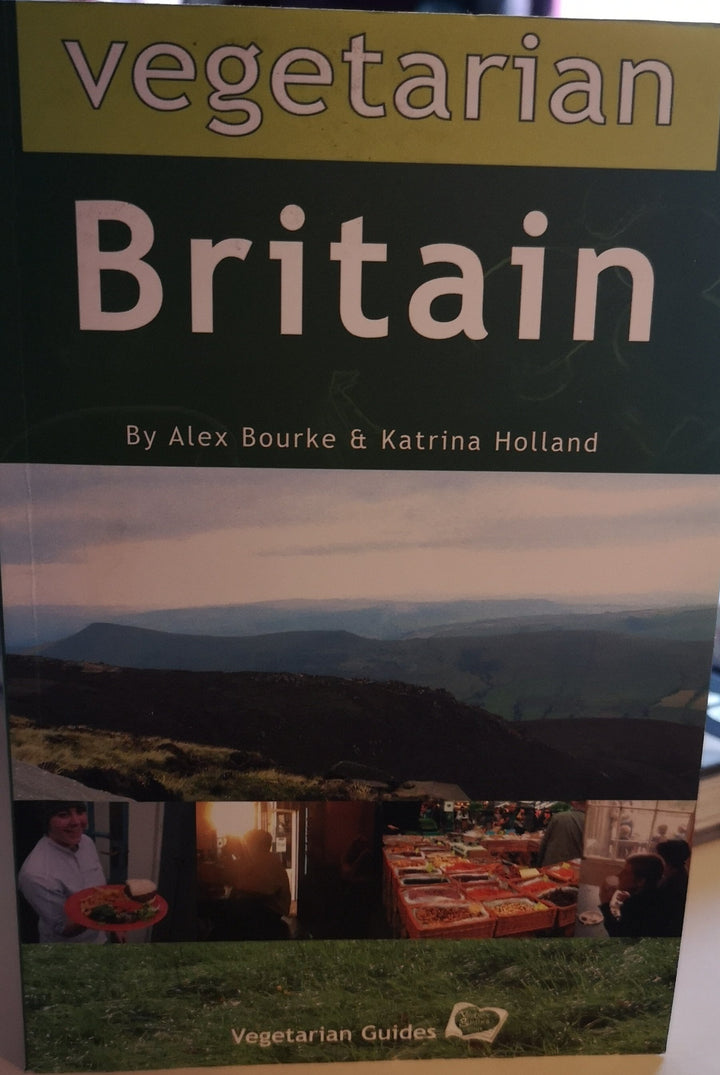 Buch (englischsprachig, gebraucht) "Vegetarian Britain: Over 1000 places to eat, sleep  and shop veggie(Vegetarian travel guides), " - British Moments