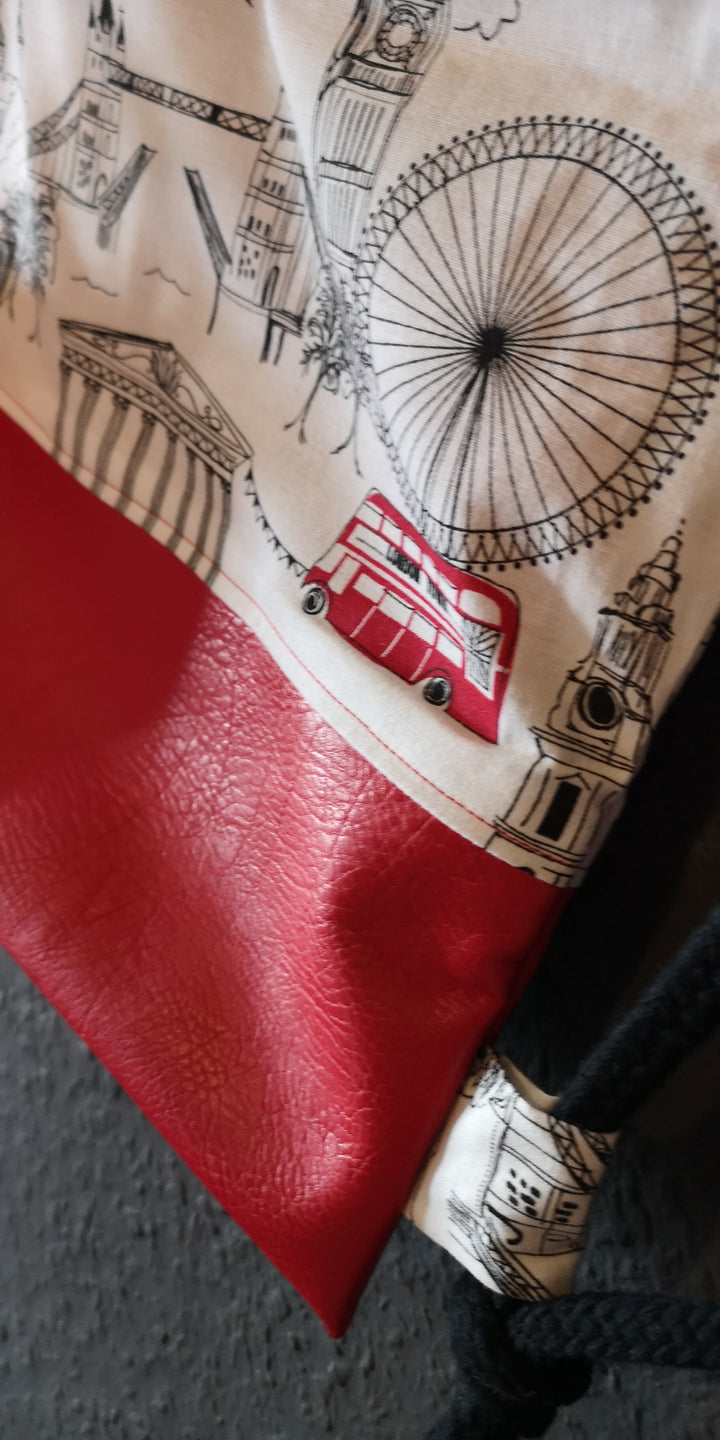 Sport-Beutel "London " Apollo Fabric Arts - British Moments