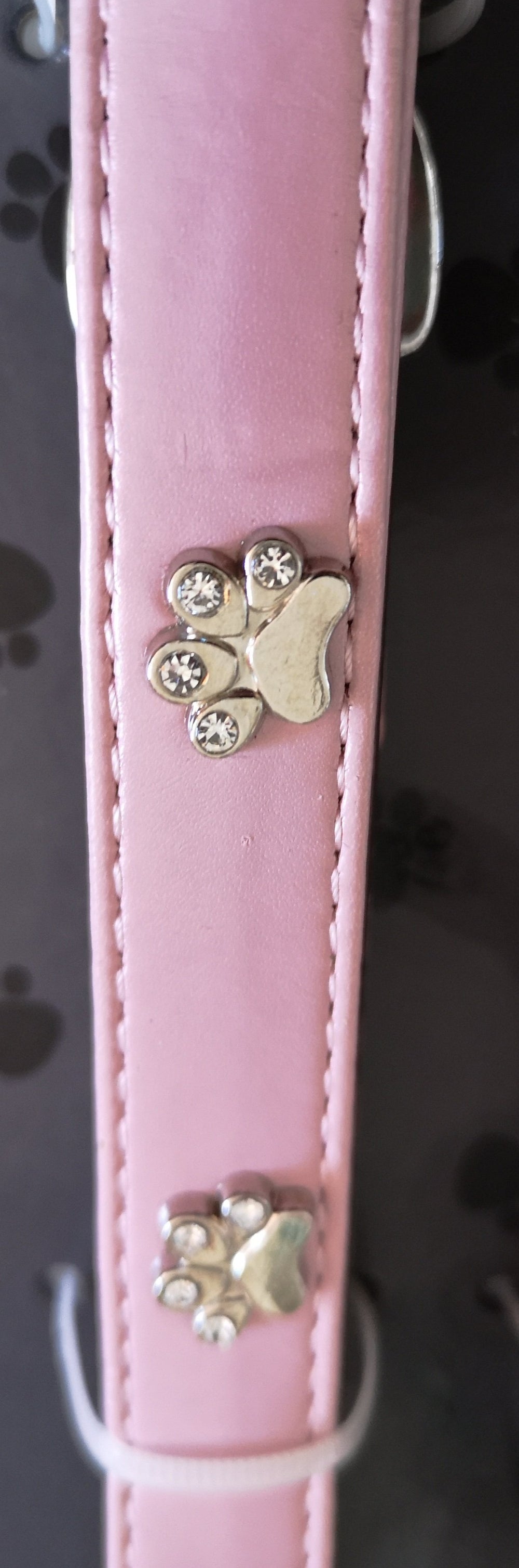 Hunde Halsband und Leine-Set , klein, Größe S, von "Pooch Couture", rosa - British Moments