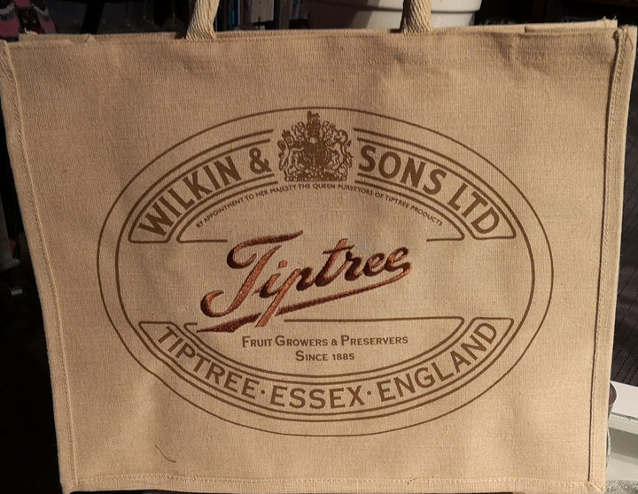 Wilkin and sons , Tiptree  Jute-Einkaufstasche - British Moments