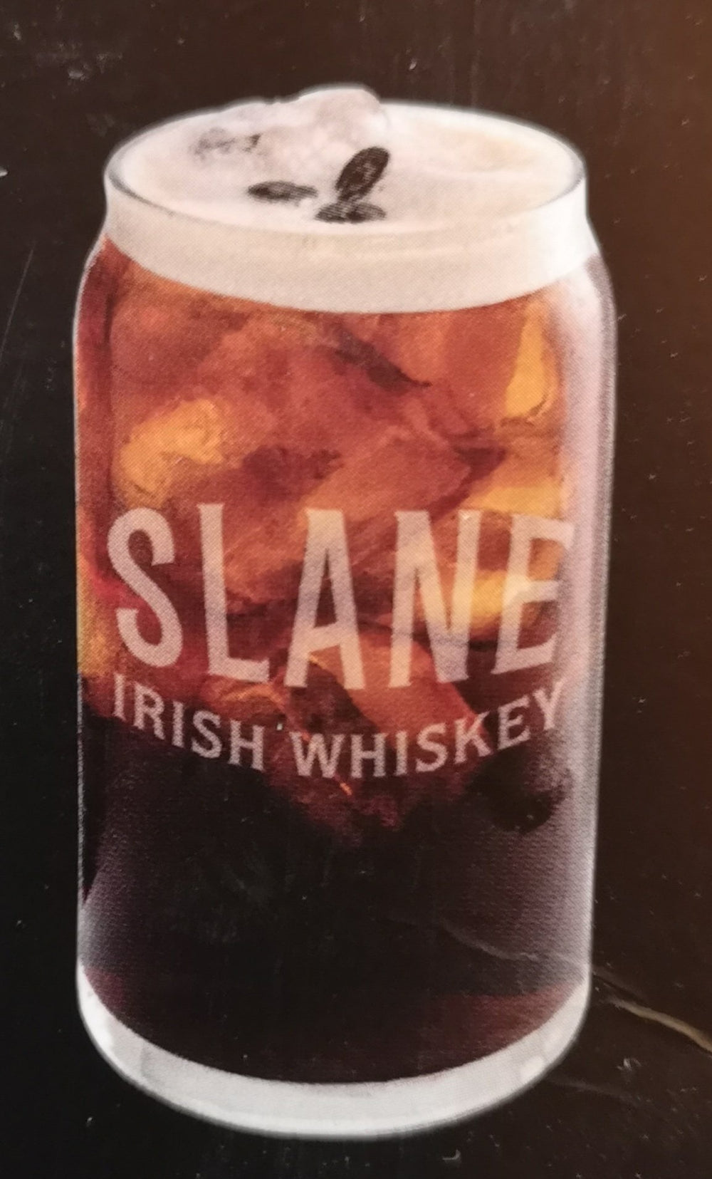 Slane Irish Whiskey Glas , limitierte Edition aus Werbeaktion - British Moments