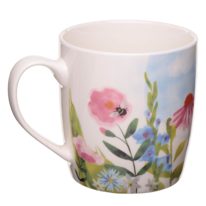 Tasse mit Blumenmotiven , Design " Botanical Gardens "-Serie