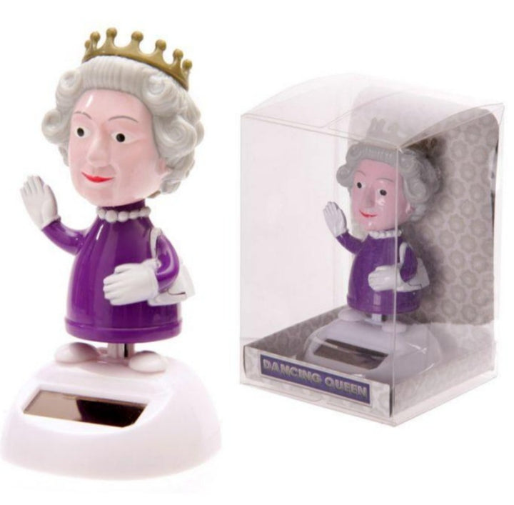 Geschenk Set " Queen  "  Reisekissen und Solar Queen - British Moments / Fernweh-Kaufhaus