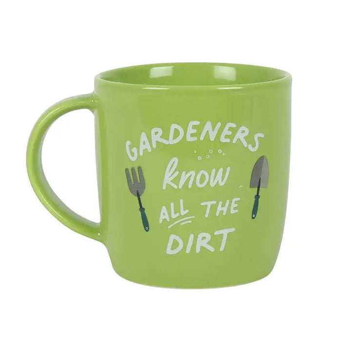 Becher, Keramik   "Gardeners know all the dirt " - British Moments / Fernweh-Kaufhaus