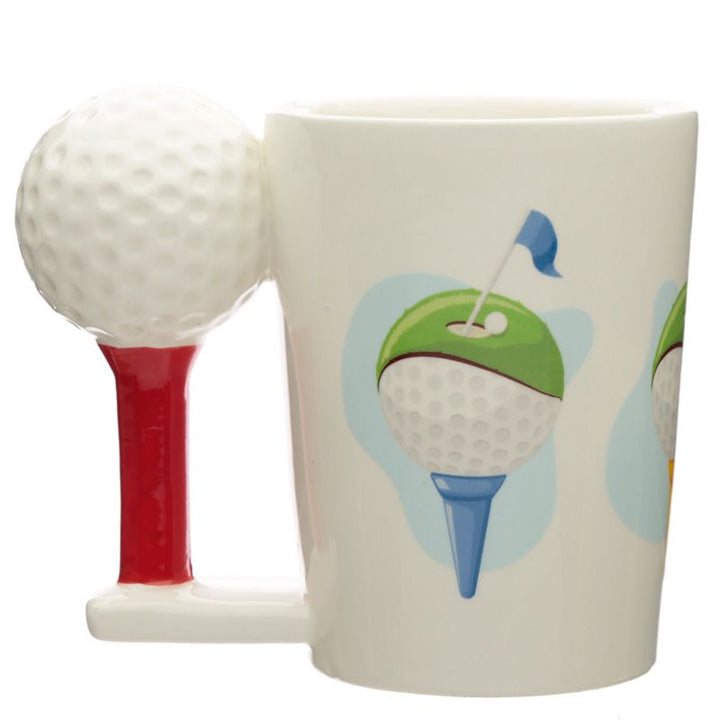 Tasse mit Griff "Golfball"