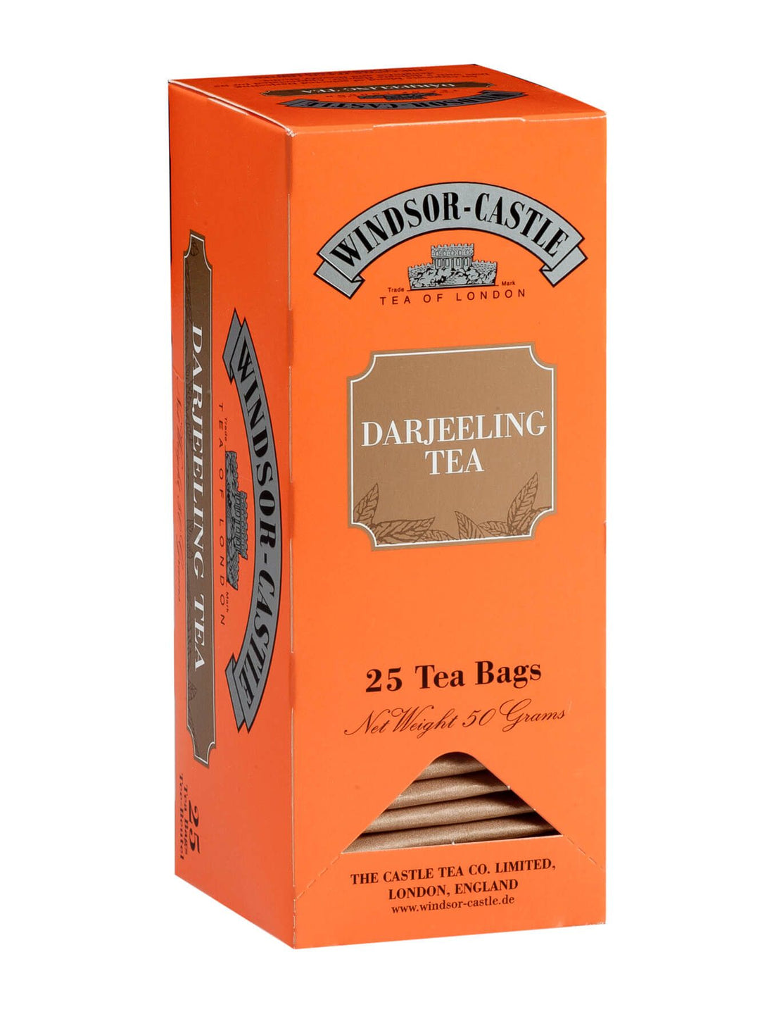 Windsor Castle Darjeeling Tea, 25  Teebeutel - British Moments