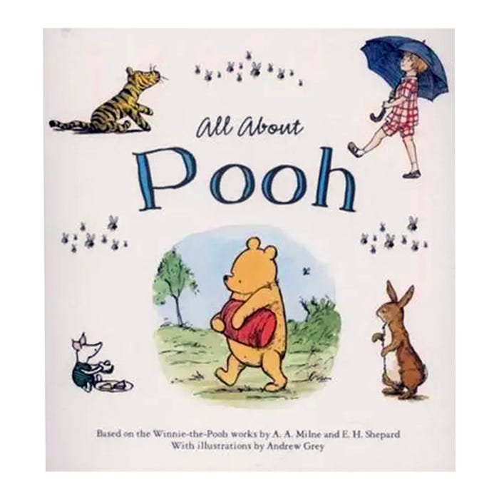 Winnie-the-Pooh All About Pooh Book, englischsprachig - British Moments