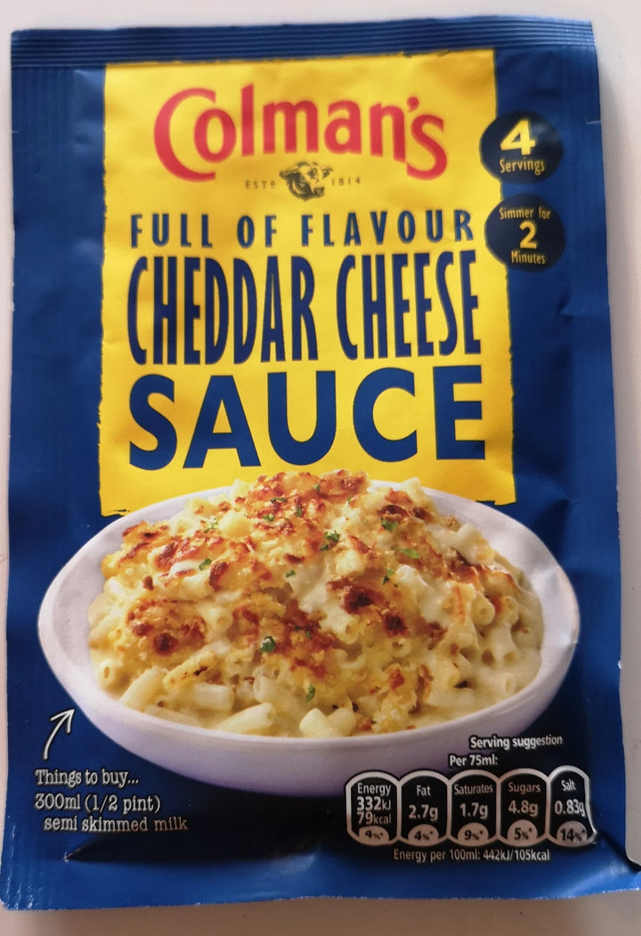 Colman's Fix für Cheddar cheese sauce, Tüte 40 gr. - British Moments
