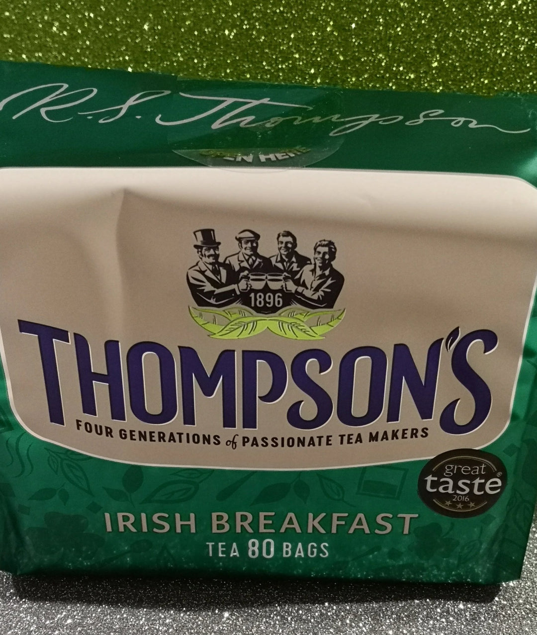 Thompson's Irish Breakfast Tea , 80 Teebeutel - British Moments