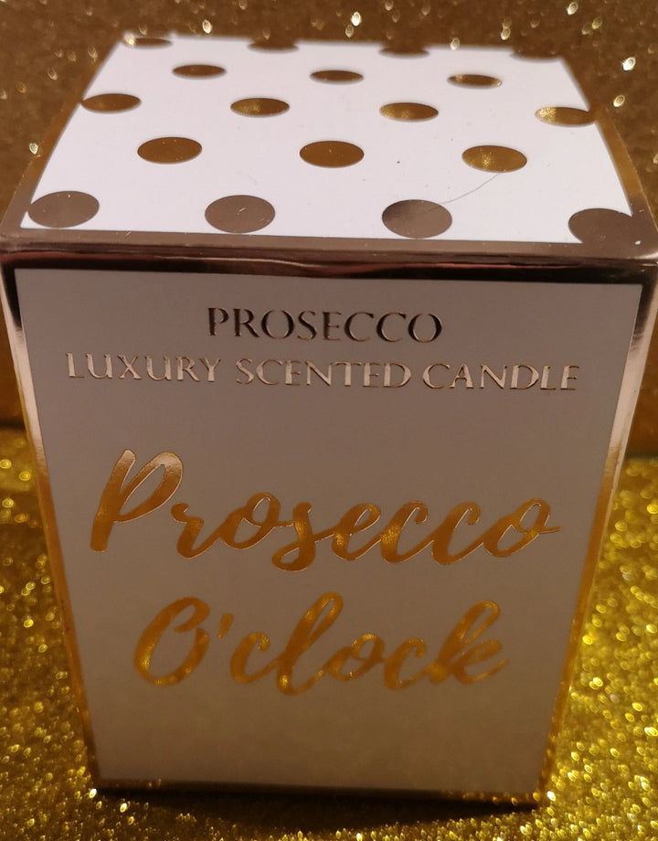 Duftkerze "Prosecco o'clock " im Glas - British Moments