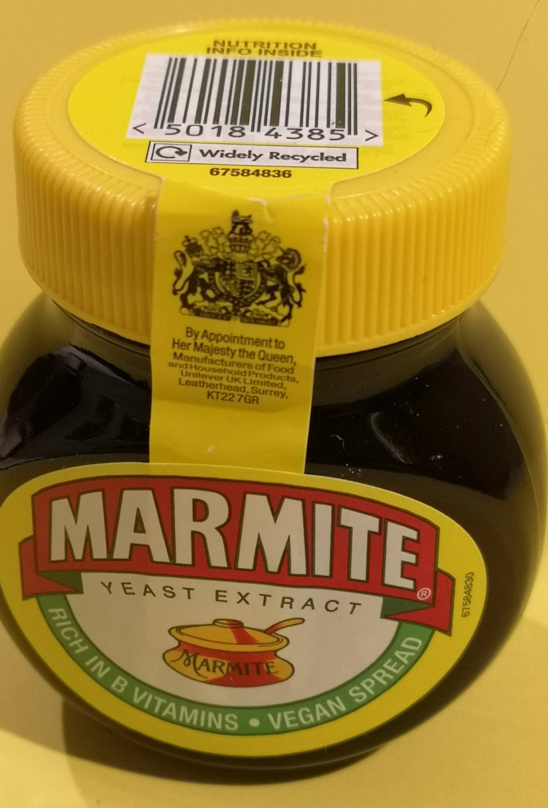 Marmite Glas, 125gr , - British Moments