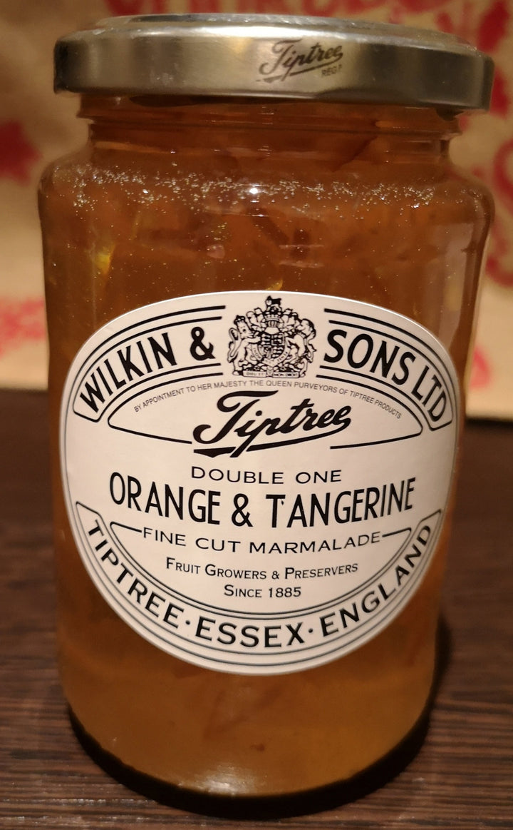 Orange & Tangerine Marmelade, Tiptree, Wilkin and Sons, 454 gr Glas - British Moments