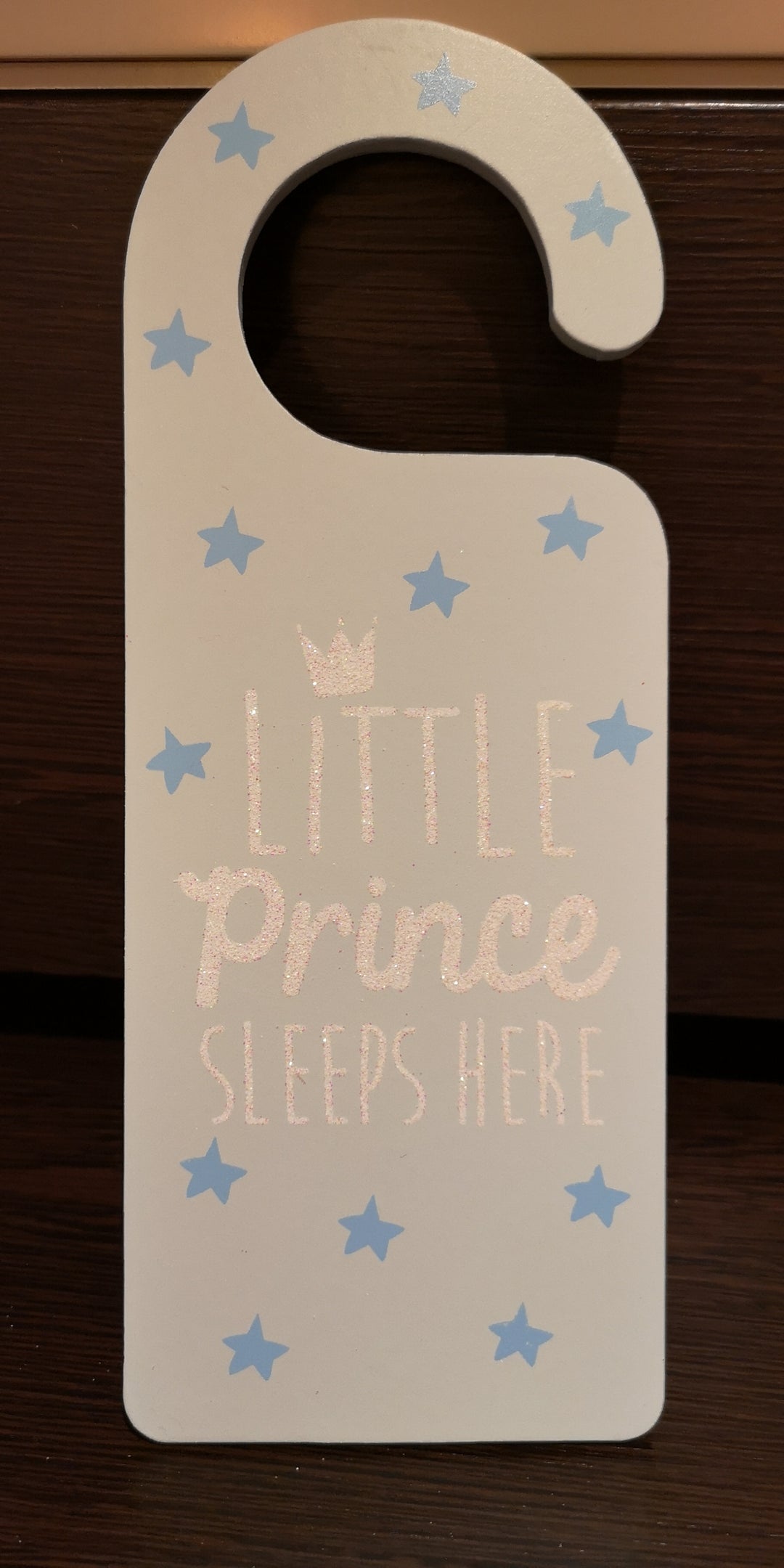 Türschild "little prince sleeps here" - British Moments
