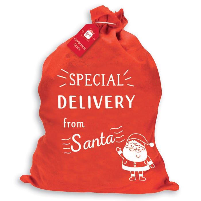 Geschenke-Sack  "Special Delivery from Santa " - British Moments