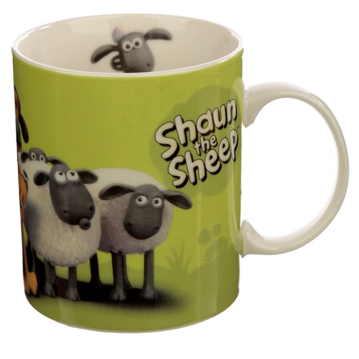 Shaun das Schaf Tasse aus Porzellan- Grün - British Moments