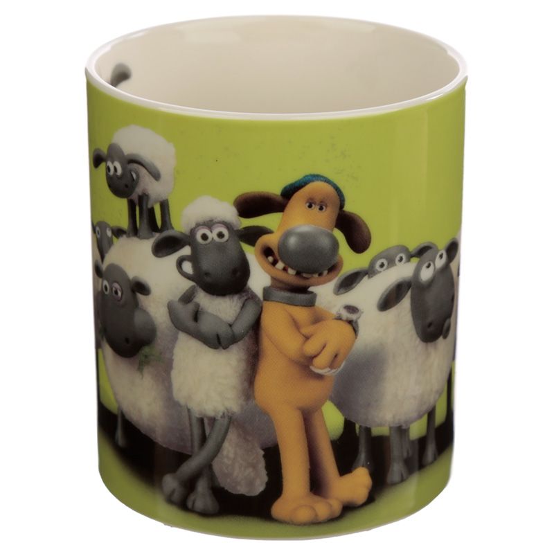 Shaun das Schaf Tasse aus Porzellan- Grün - British Moments