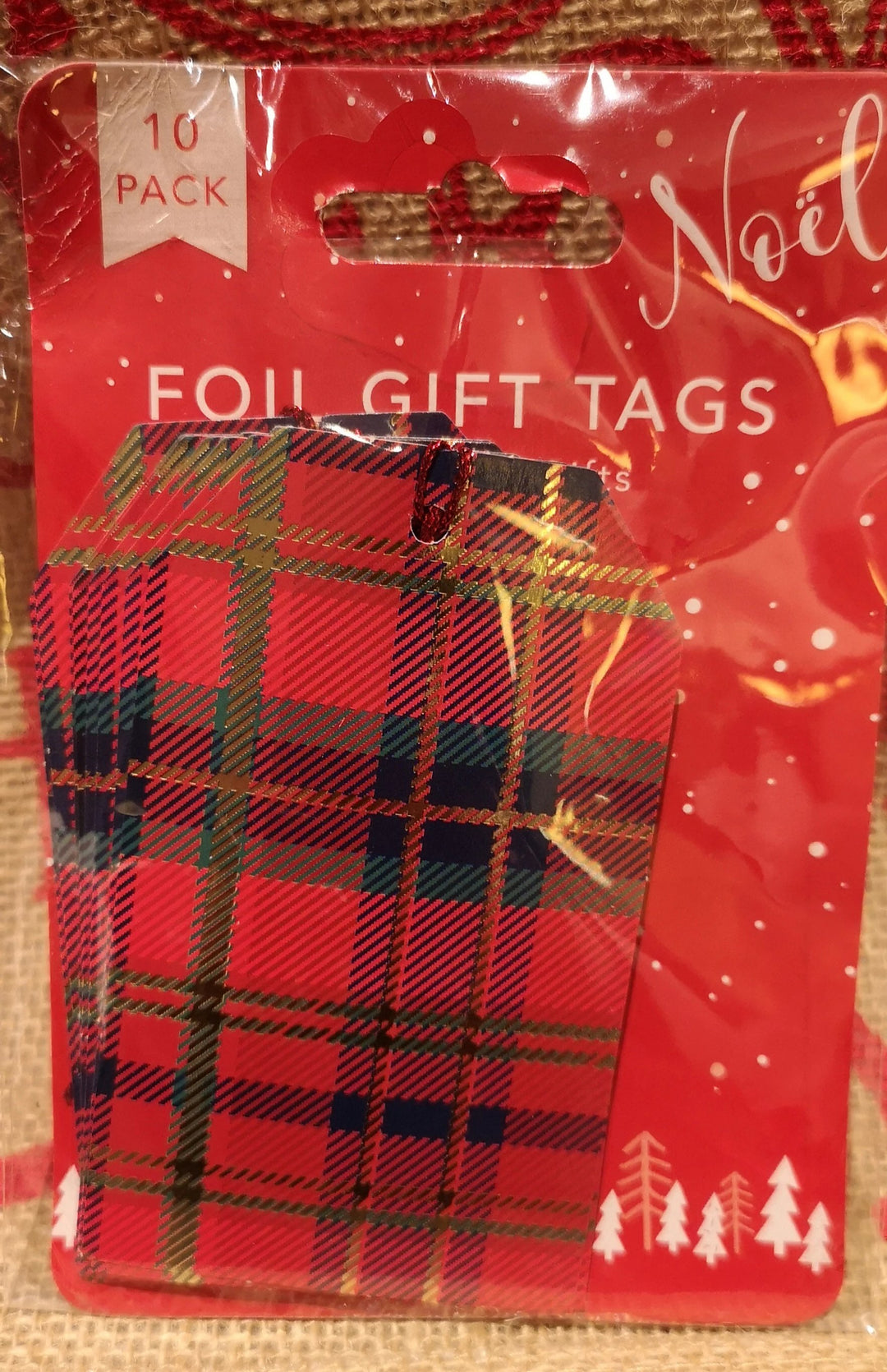 Tartan Geschenkanhänger - British Moments