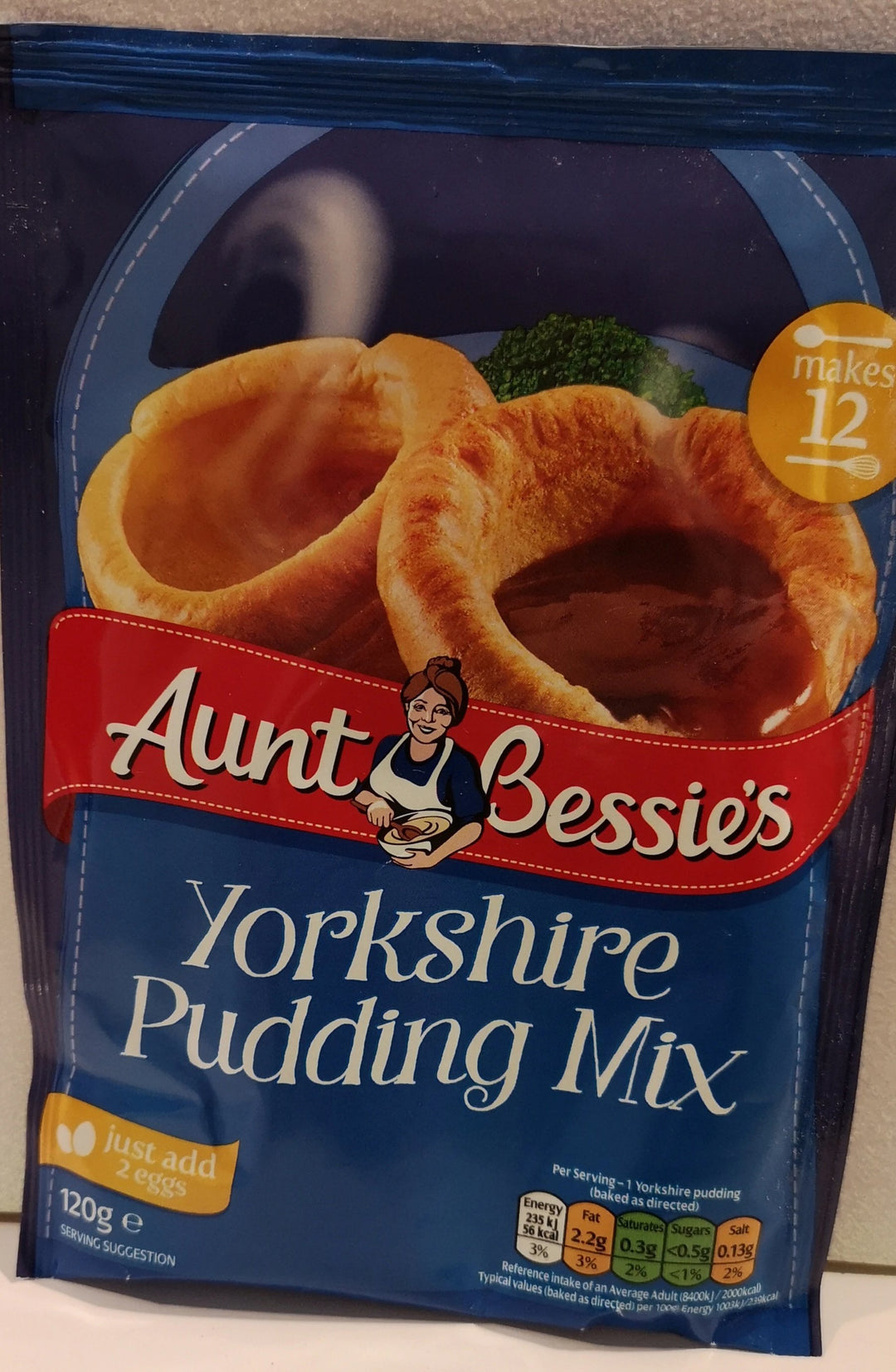 Aunt  Bessie's Yorkshire Pudding Mix, 120 gr. Beutel - British Moments